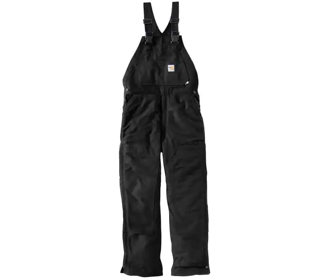 Carhartt FR Duck Bib Overall - Unlined | Black | 101627-001