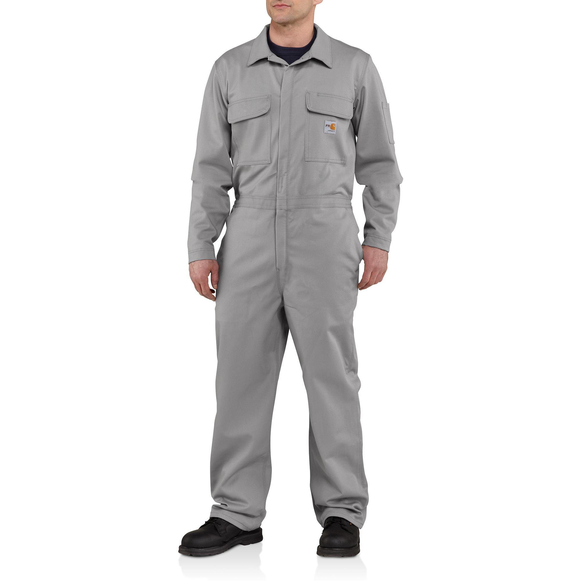 Carhartt FR Traditional Twill Coveralls in Gray | 101017-033