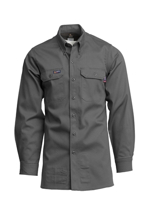 Lapco FR 7 oz. Uniform Shirt - Gray