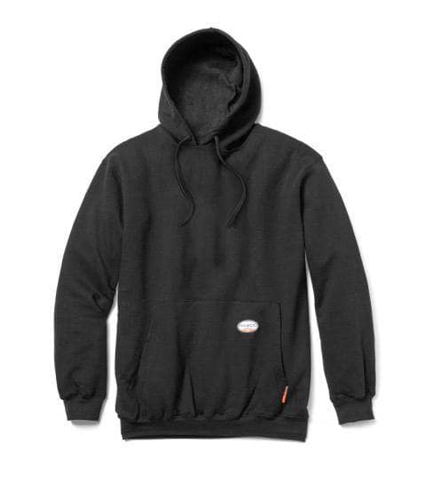 Rasco Flame Resistant Polartec 10 oz Pullover Hoodie | Black | USA Fabric flame, resistant, retardant, sweatshirt, hooded