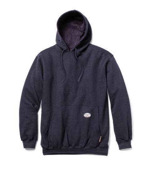 Rasco Flame Resistant Polartec 10 oz Pullover Hoodie | Navy | USA Fabric flame, resistant, retardant, sweatshirt, hooded, blue