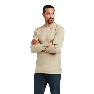 Ariat FR Base Layer T-Shirt - Khaki
