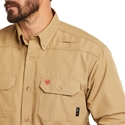 Ariat FR Featherlight Work Shirt - Khaki - 10031015