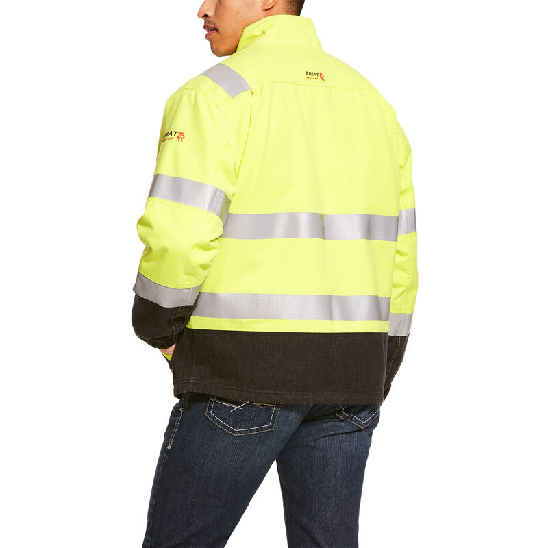 Ariat FR Hi Vis H2O Insulated Waterproof Jacket - Hi Vis Yellow - 10024022