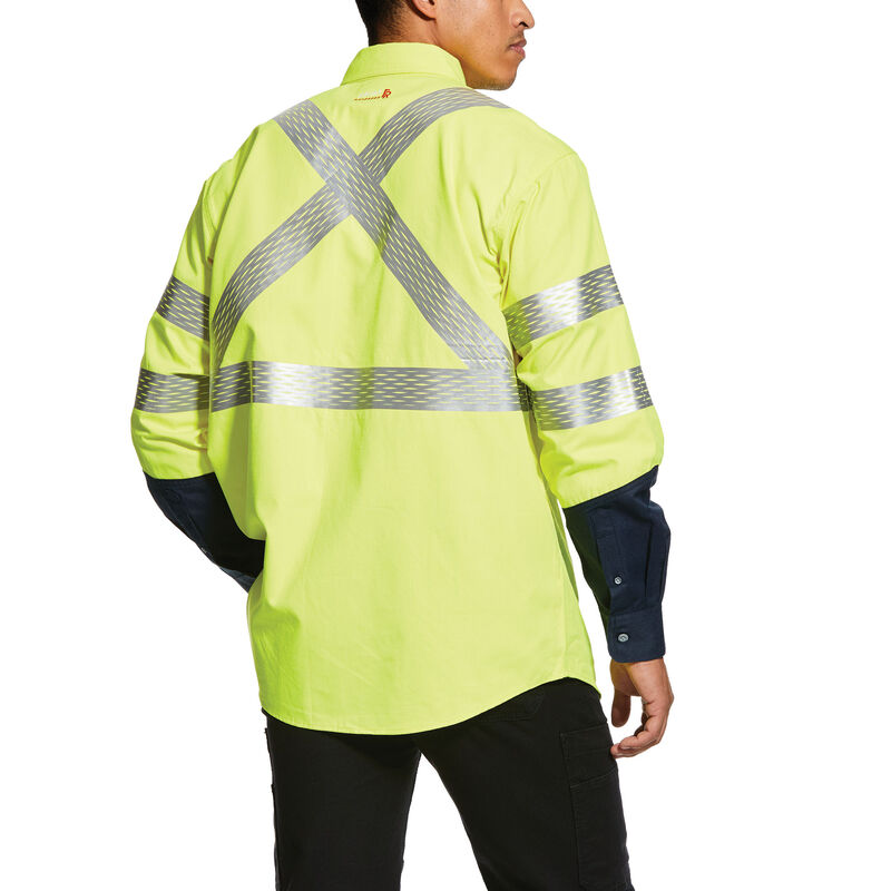 Ariat FR Hi Vis Work Shirt - Yellow - 10030292