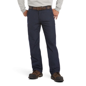 Ariat FR M4 Relaxed Duralight Ripstop Bootcut Pant - Navy