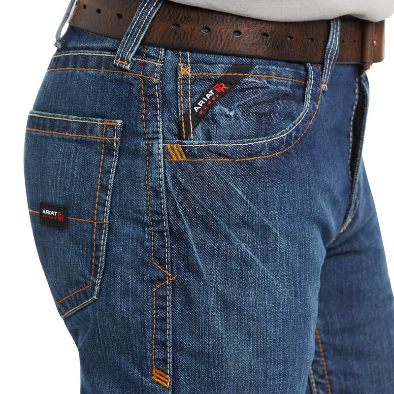 Ariat FR M5 Slim Basic Straight Leg Jean - Clay Wash - 10015160