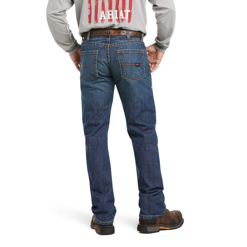 Ariat FR M5 Slim Basic Straight Leg Jean - Clay Wash - 10015160