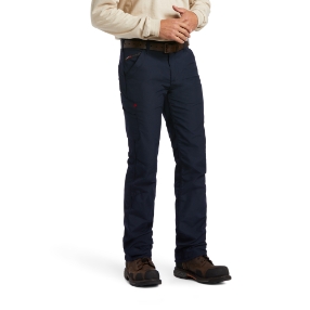 Ariat FR M5 Straight DuraLight Ripstop Straight Leg Pant - Navy