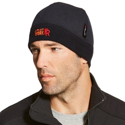 Ariat FR Polartec Beanie in Black flame, resistant, retardant, frc, hat, headwear, skull, cap