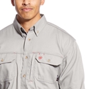 Ariat FR Solid Vent Shirt - Silver Fox - 10019063