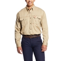 Ariat FR Solid Vent Shirt - Khaki - 10025402