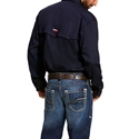 Ariat FR Solid Vent Shirt - Navy - 10019062
