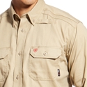 Ariat FR Solid Work Shirt - Khaki - 10012251