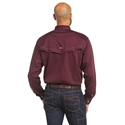 Ariat Men's FR Vented Work Shirt - Malbec - 10035432