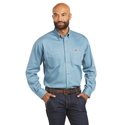 Ariat Men's FR Vented Work Shirt - Steel Blue - 10035433