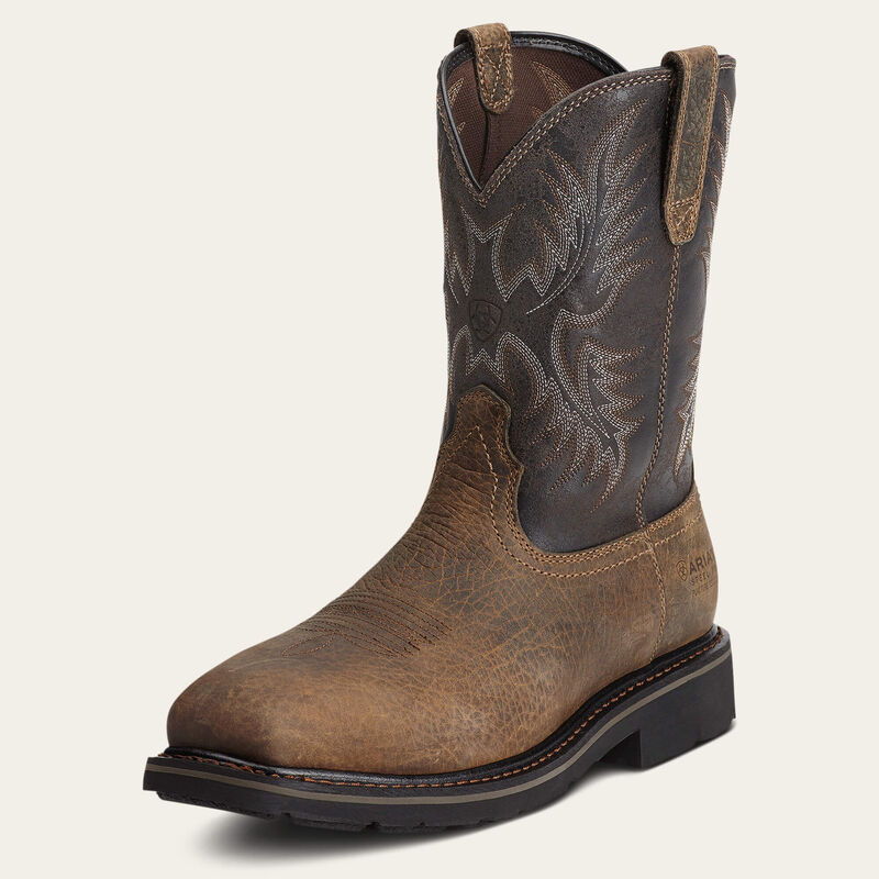 Ariat Steel Toe Safety Shoes Sierra Wide Square Toe Steel Toe Work Boot | Ariat main image 3