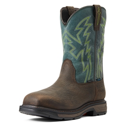 Ariat WorkHog XT Wide Square Toe BOA H2O Work Boot pull on, pull up, brown, cowboy, steel, toe, comp, safety, waterproof