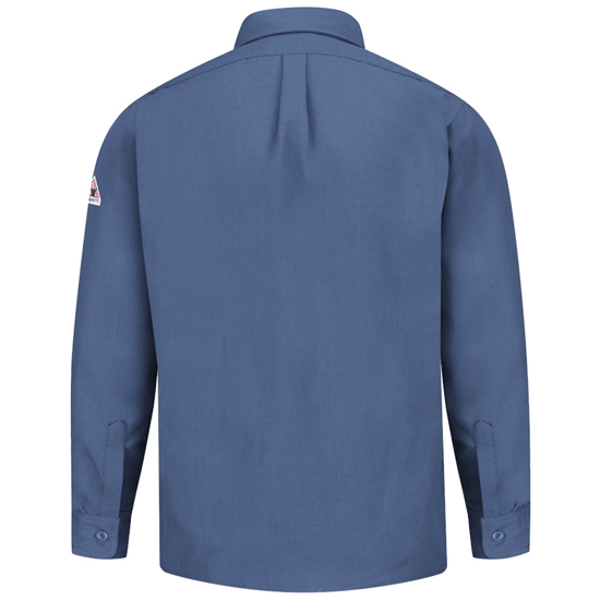 Bulwark FR 4.5 oz. Nomex Uniform Shirt - Gulf Blue - SND2GB