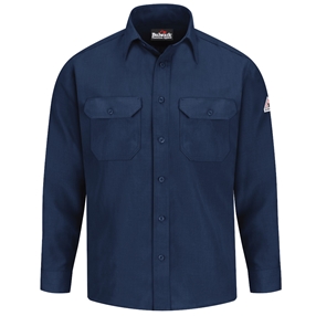 Bulwark FR 4.5 oz. Nomex Uniform Shirt - Navy