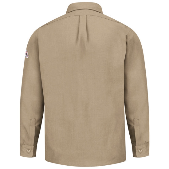 Bulwark FR 4.5 oz. Nomex Uniform Shirt - Tan - SND2TN