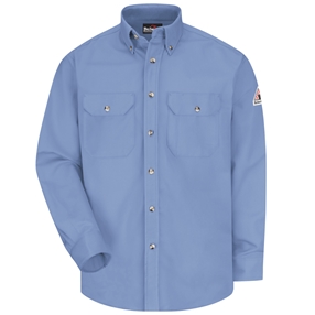 Bulwark FR 7 oz. Dress Uniform Shirt - Light Blue