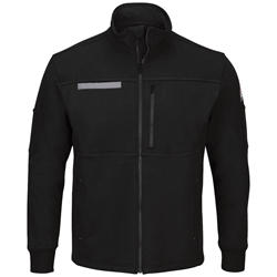 Bulwark FR Full Zip Fleece Jacket - Black flame, resistant, retardant, frc, arc, flash, fire