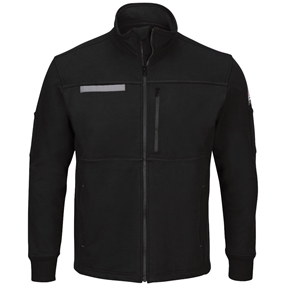 Bulwark FR Full Zip Fleece Jacket - Black