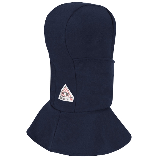 Bulwark FR Knit Balaclava with Face Mask - Navy - HEB2NV