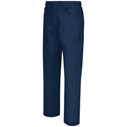 Bulwark FR Loose Fit Midweight Canvas Pant - Navy flame, resistant, fire, arc, retardant, flash, uniform, work