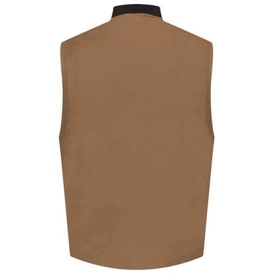 Bulwark FR Men's Brown Duck Vest Jacket Liner - LLS8BD