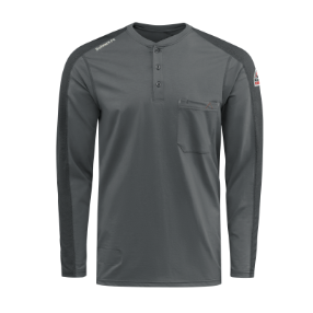 Bulwark FR Men's Flex Knit Henley