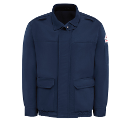 Bulwark FR Mens Lightweight Nomex Lined Bomber Jacket flame, resistant, retardant, arc, fire, flash, frc, outerwear, winterwear, cold, weather, gear, ppe