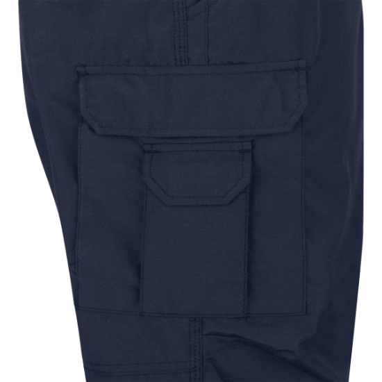 Bulwark FR Men's Tactical Ripstop Pant - Navy - FP40NV
