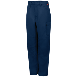 Bulwark FR Mens iQ Series Lightweight Comfort Pant | Navy uniform, flame, resistant, retardant, arc, flash, fire, work, comfort, light, breathable, jean, modern, fit