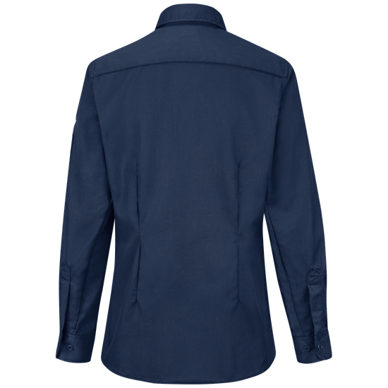 Bulwark FR Women's iQ Series Lightweight Comfort Woven Shirt - Navy - QS23NV