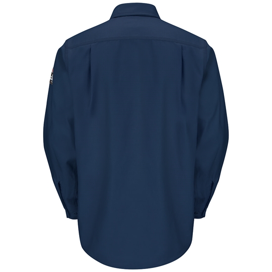 Bulwark FR iQ Series Endurance Uniform Shirt - Navy - QS42NV