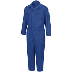Bulwark Mens Deluxe FR Coverall - Royal Blue flame, resistant, retardant, arc, flash, fires, ppe, cotton