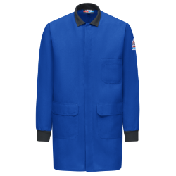 Bulwark Mens FR/CP Lab Coat flame, resistant, retardant, arc, flash, fire, chore, IIIA, nomex