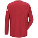 Bulwark iQ Series FR Long Sleeve T-Shirt - Red - QT32RD