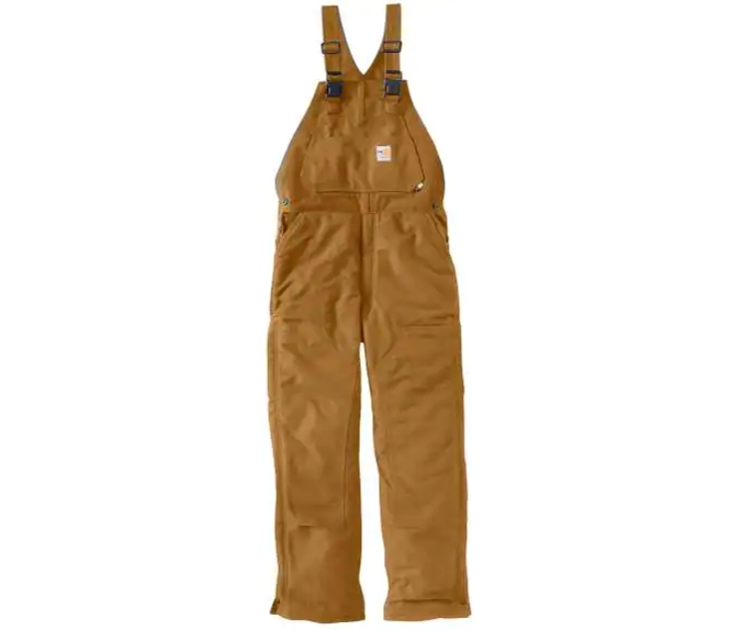 Carhartt FR Duck Bib Overall - Unlined | Carhartt Brown 