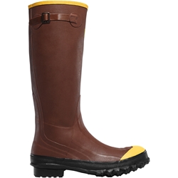 LaCrosse Mens Pac 16" Steel Toe Rubber Boots - Rust waterproof, non-insulated, slip, resistant