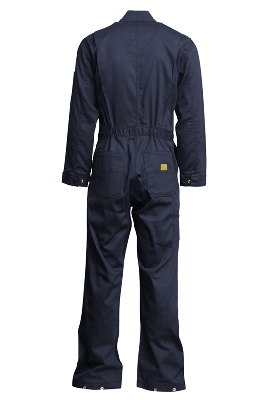 Lapco 6 oz. FR Deluxe Lightweight Coveralls - Navy - GOCD6NY