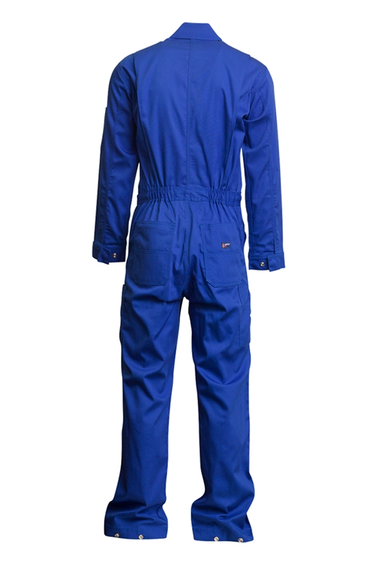 Lapco 7 oz. FR Deluxe Coverall - Royal Blue - CVFRD7RO