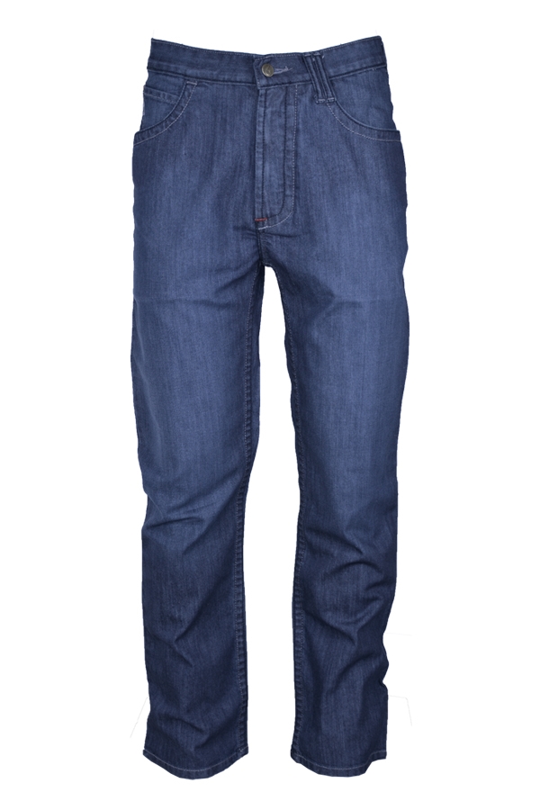 C17 - Cedixsept Jeans Cone Mills Denim Regular Tapered Comfort Fit - 1 Year  Rinsed Indigo Wash