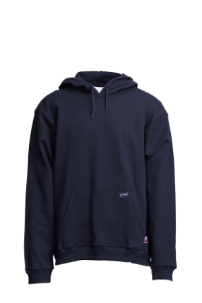 Lapco FR 12.5 oz. Men's Hooded Sweatshirt - Navy