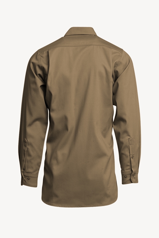 Lapco FR 7 oz. Uniform Shirt - Khaki - IKH7
