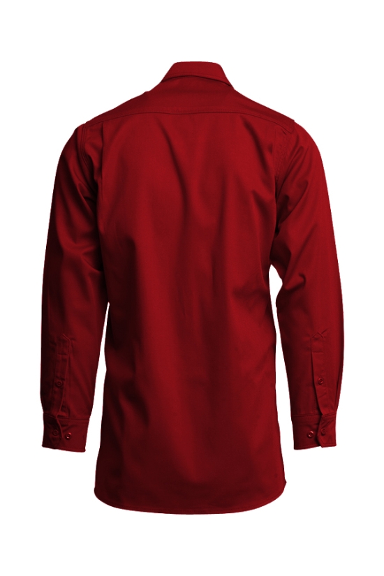 Lapco FR 7 oz. Uniform Shirt - Red - IRE7