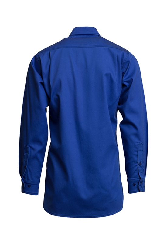 Lapco FR 7 oz. Uniform Shirt - Royal Blue - IRO7
