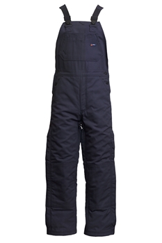 Lapco FR 9 oz. Insulated Bib Overalls - Navy flame, resistant, retardant, over, all